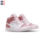 کتونی زنانه نایک ایر جردن 1 دیجیتال پینک Nike Air Jordan 1 High Digital Pink