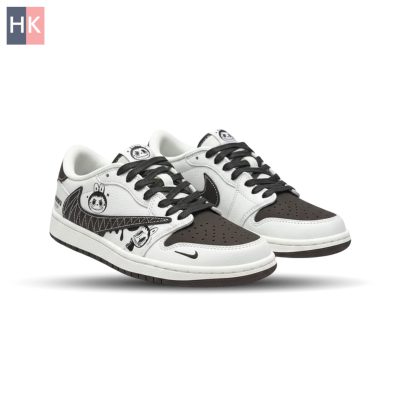 کتونی زنانه نایک ایر جردن 1 لبوبو ( Nike Air Jordan 1 Low Labubu )