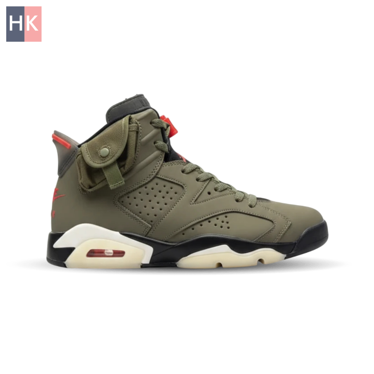 کتونی مردانه نایک ایر جردن 6 رترو تراویس اسکات