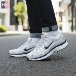 کتونی نایک پی 6000 سفید و سرمه ای ( Nike P 6000 )