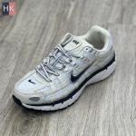 کتونی نایک پی 6000 سفید و سرمه ای ( Nike P 6000 )