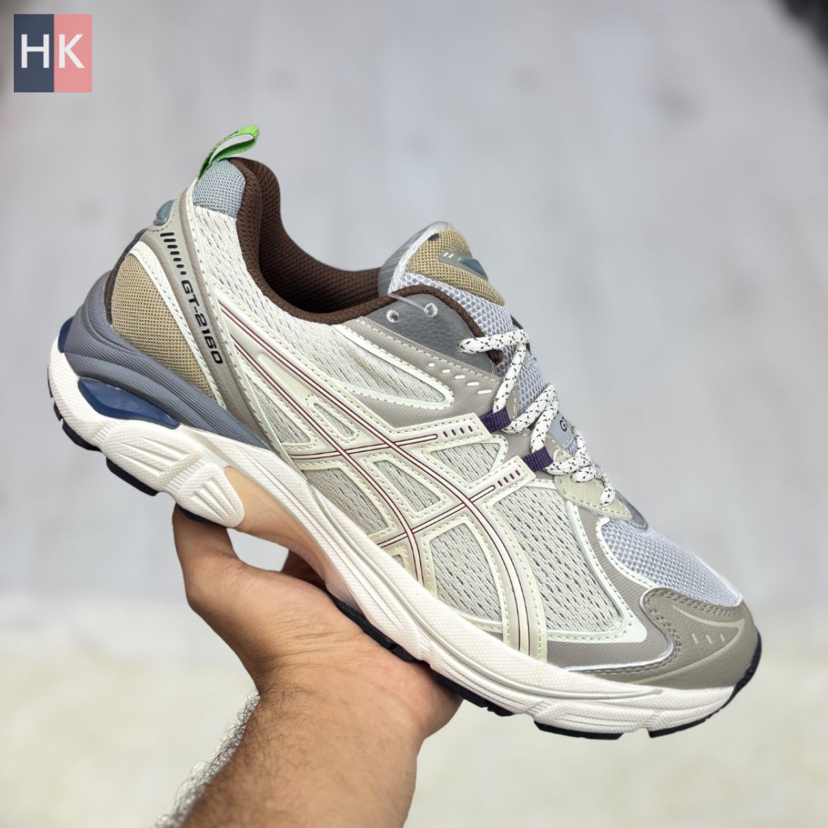 کتونی مردانه اسیکس جی تی 2160 کرمی ( Asics GT 2160 ) کتونی مردانه اسیکس جی تی 2160 کرمی ( Asics GT 2160 )
