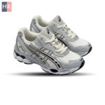 کتونی مردانه اسیکس ژل نیویورک 2055 طوسی و کرمی ( Asics Gel NYC 2055 )
