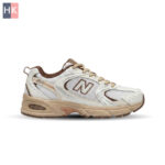 کفش نیو بالانس 530 سفید و قهوه ای ( New Balance 530 )