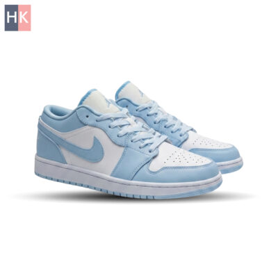 کتونی نایک ایر جردن 1 آیس بلو ( Nike Air Jordan 1 Low Ice Blue )