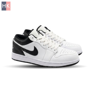 کتونی نایک ایر جردن 1 سفید و مشکی ( Nike Air Jordan 1 Low )