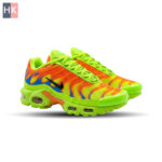 کتونی مردانه نایک ایرمکس پلاس تی ان سبز و نارنجی ( Nike Air Max Plus TN )