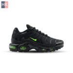 کتونی مردانه نایک ایرمکس پلاس تی ان مشکی و سبز ( Nike Air Max Plus TN )