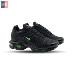کتونی مردانه نایک ایرمکس پلاس تی ان مشکی و سبز ( Nike Air Max Plus TN )