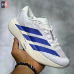 کتونی آدیداس آدیزیرو ایوو اس ال سفید و آبی ( Adidas Adizero EVO SL )
