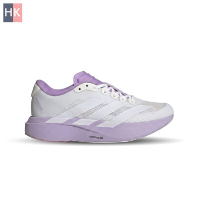 کتونی زنانه آدیداس آدیزیرو ایوو اس ال سفید و بنفش ( Adidas Adizero EVO SL ) کتونی زنانه آدیداس آدیزیرو ایوو اس ال سفید و بنفش ( Adidas Adizero EVO SL )