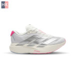 کتونی زنانه آدیداس آدیزیرو ایوو اس ال سفید و صورتی ( Adidas Adizero EVO SL )