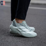 کتونی زنانه آدیداس آدیزیرو ایوو اس ال طوسی و سبز ( Adidas Adizero EVO SL )