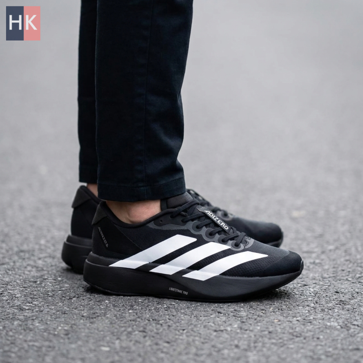 کتونی آدیداس آدیزیرو ایوو اس ال مشکی و سفید ( Adidas Adizero EVO SL ) کتونی آدیداس آدیزیرو ایوو اس ال مشکی و سفید ( Adidas Adizero EVO SL )