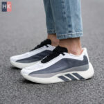 کتونی مردانه آدیداس هایپر بوست سفید و طوسی ( Adidas Hyper Boost Edge )